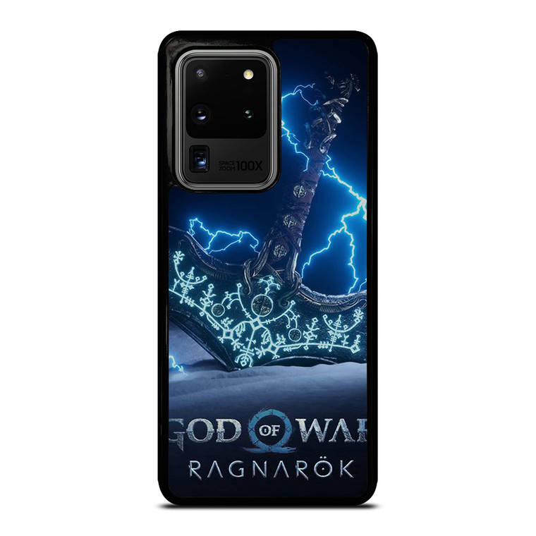 GOD OF WAR RAGNAROK THOR HAMMERGOD OF WAR RAGNAROK THOR HAMMER Samsung Galaxy S20 Ultra Case Cover