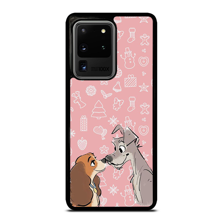 LADY AND THE TRAMP DISNEY CARTOON LOVELADY AND THE TRAMP DISNEY CARTOON LOVE Samsung Galaxy S20 Ultra Case Cover