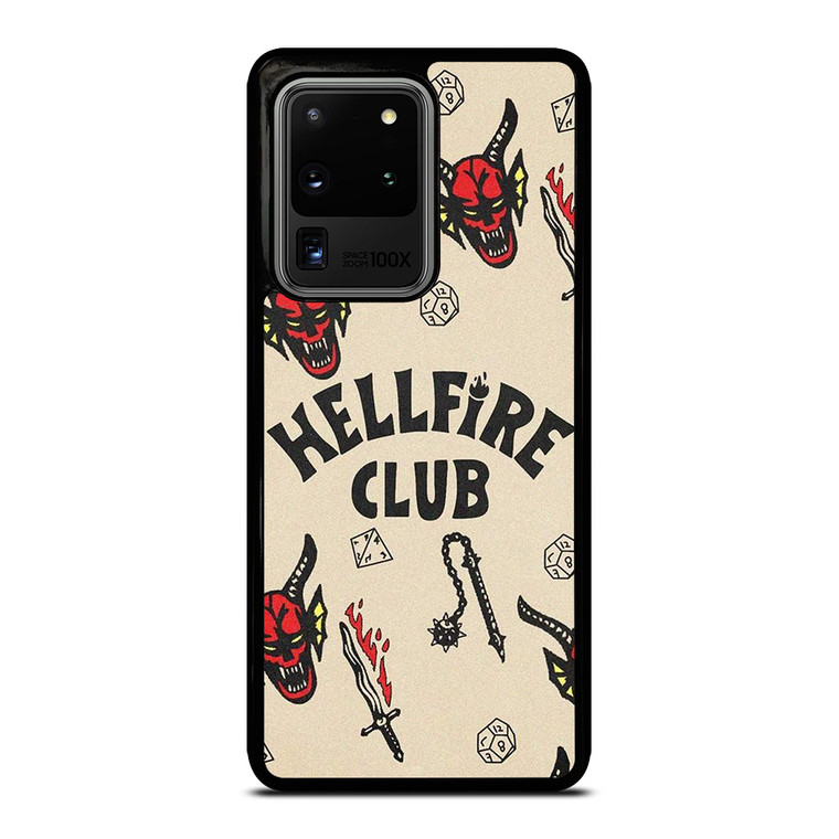 STRANGER THINGS HELLFIRE CLUBSTRANGER THINGS HELLFIRE CLUB Samsung Galaxy S20 Ultra Case Cover