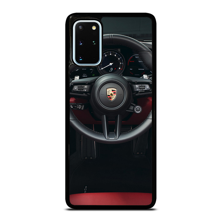PORSCHE CAR STEERING LOGO Samsung Galaxy S20 Plus Case Cover PORSCHE CAR STEERING LOGO Samsung Galaxy S20 Plus Case Cover