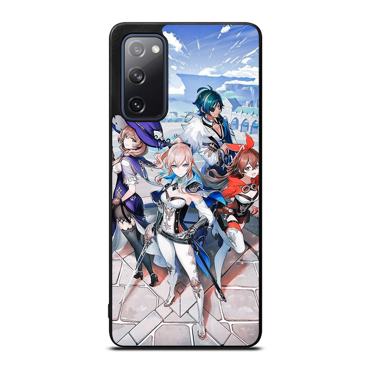 GAME CHARACTERS OF GENSHIN IMPACT Samsung Galaxy S20 FE Case Cover