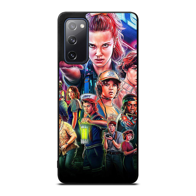 STRANGER THINGS CHARACTERS ART Samsung Galaxy S20 FE Case Cover