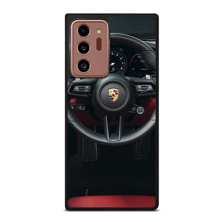 PORSCHE CAR STEERING LOGO Samsung Galaxy Note 20 Ultra Case Cover
