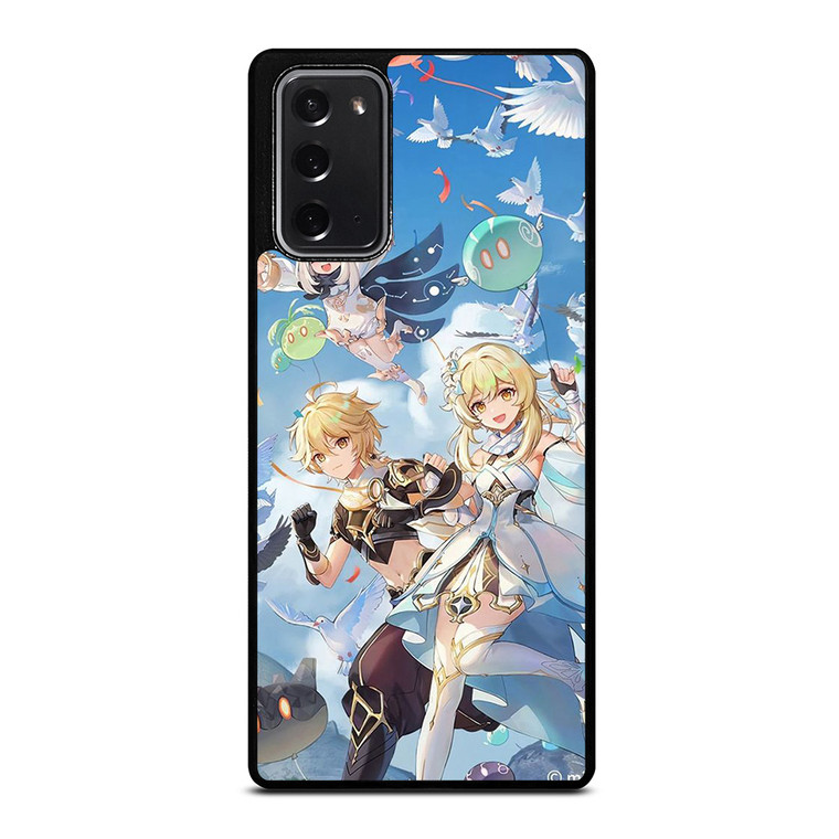 GENSHIN IMPACT THE GAME CHARACTERS Samsung Galaxy Note 20 Case Cover