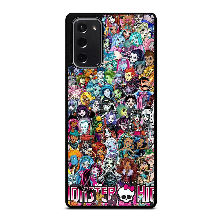 MONSTER HIGH COLLAGE Samsung Galaxy Note 20 Case Cover