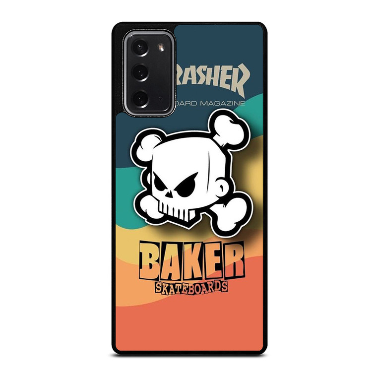 THRASHER SKATEBOARD MAGAZINE BAKER Samsung Galaxy Note 20 Case Cover