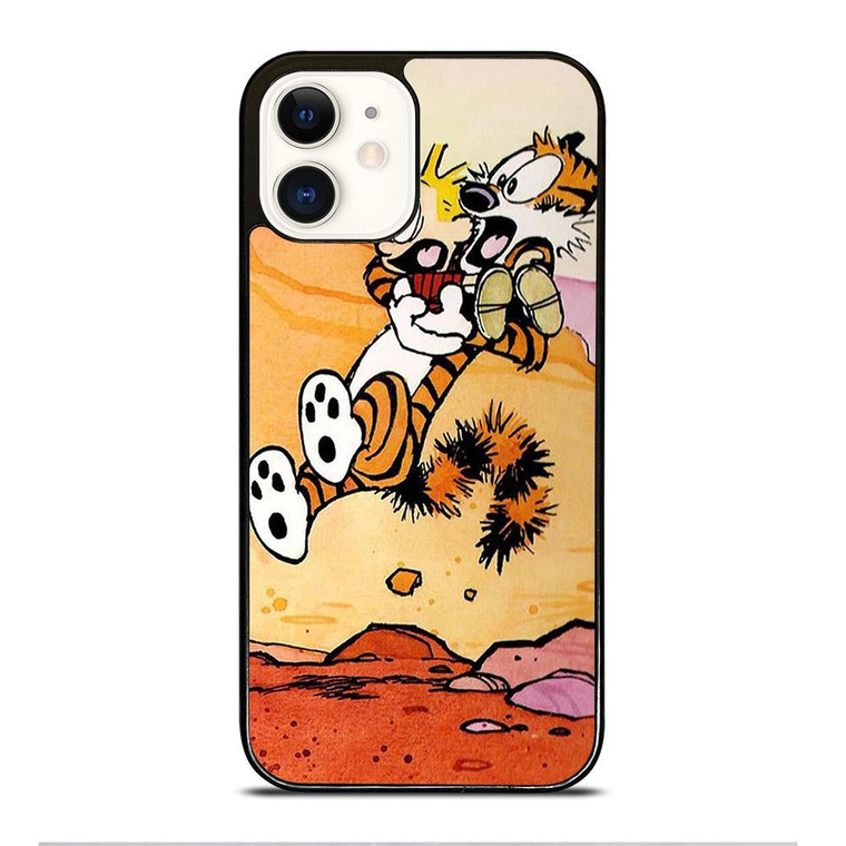 CALVIN AND HOBBES CARTOON 3 iPhone 12 Case Cover