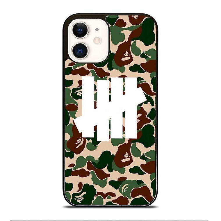 CAMO UNDEFEATED LOGO iPhone 12 Case Cover