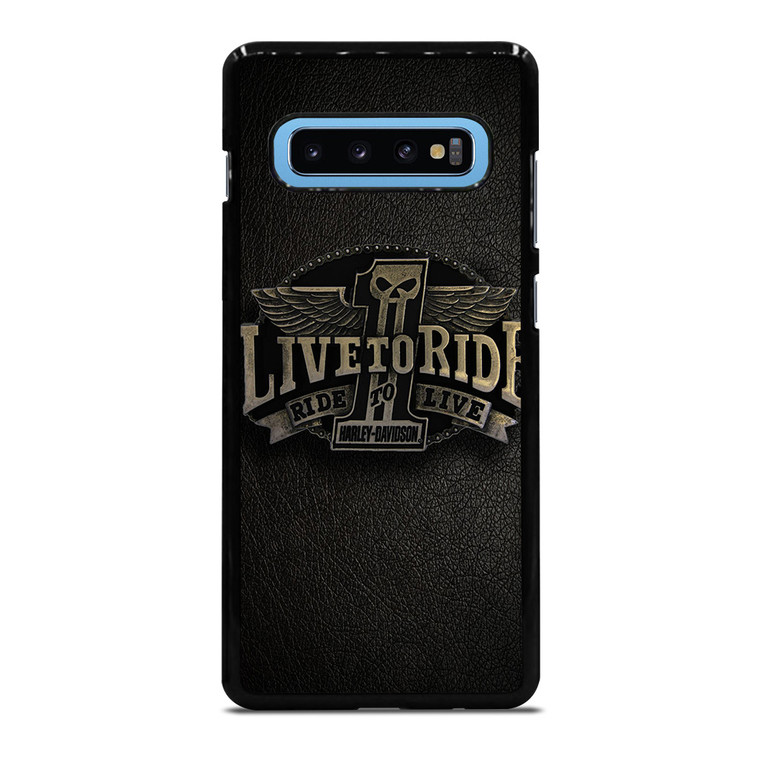 HARLEY DAVIDSON LIVE TO RIDE Samsung Galaxy S10 Plus Case Cover