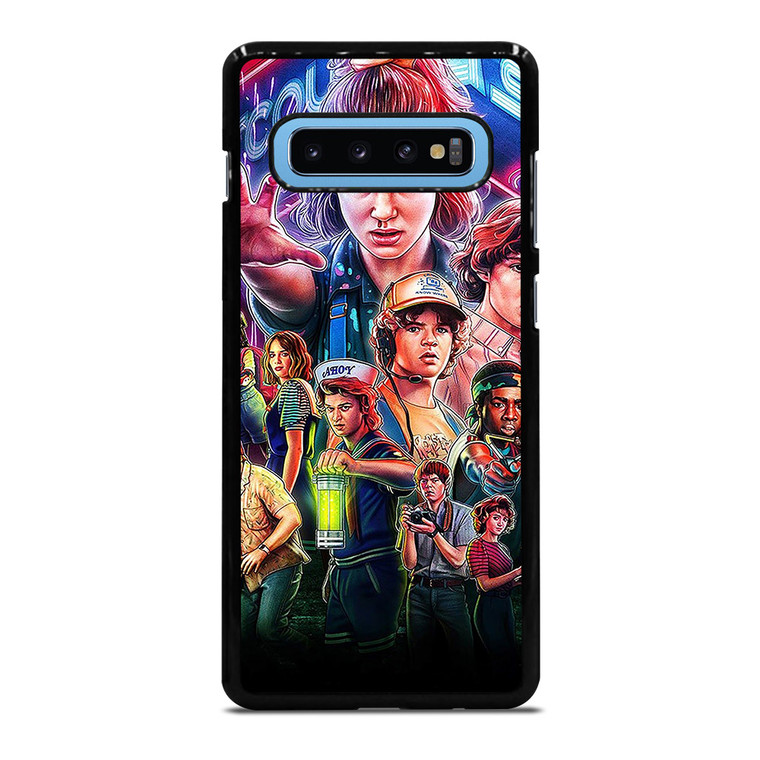 STRANGER THINGS CHARACTERS ART Samsung Galaxy S10 Plus Case Cover
