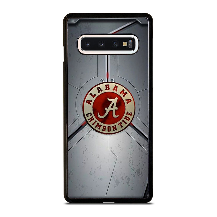 ALABAMA CRIMSON TIDE METAL LOGO Samsung Galaxy S10 Case Cover