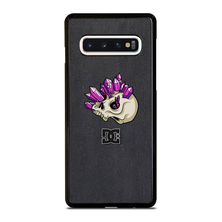 DC SHOES LOGO EMERALD SKULL Samsung Galaxy S10 Case Cover