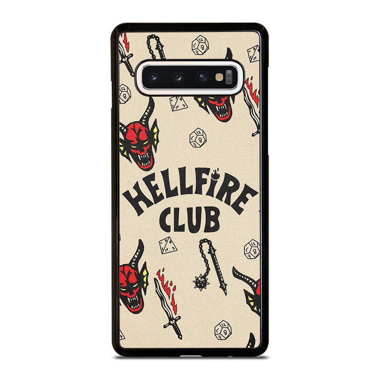 STRANGER THINGS HELLFIRE CLUB Samsung Galaxy S10 Case Cover