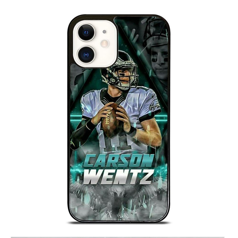 CARSON WENTZ  PHILADELPHIA EAGLES NFL iPhone 12 Case Cover