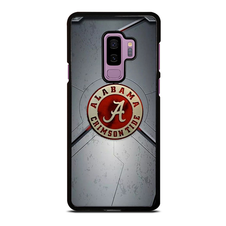 ALABAMA CRIMSON TIDE METAL LOGO Samsung Galaxy S9 Plus Case Cover