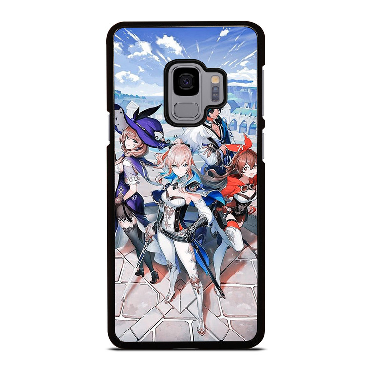 GAME CHARACTERS OF GENSHIN IMPACT Samsung Galaxy S9 Case Cover