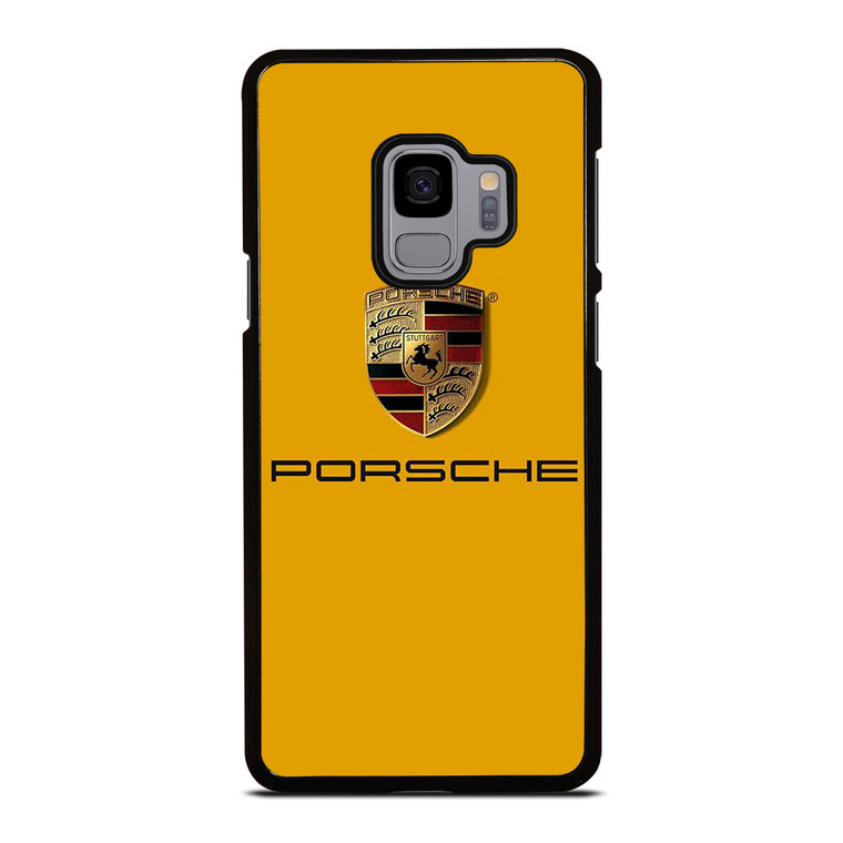 PORSCHE STUTTGART LOGO EMBLEM Samsung Galaxy S9 Case Cover