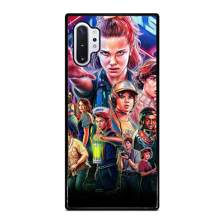 STRANGER THINGS CHARACTERS ART Samsung Galaxy Note 10 Plus Case Cover