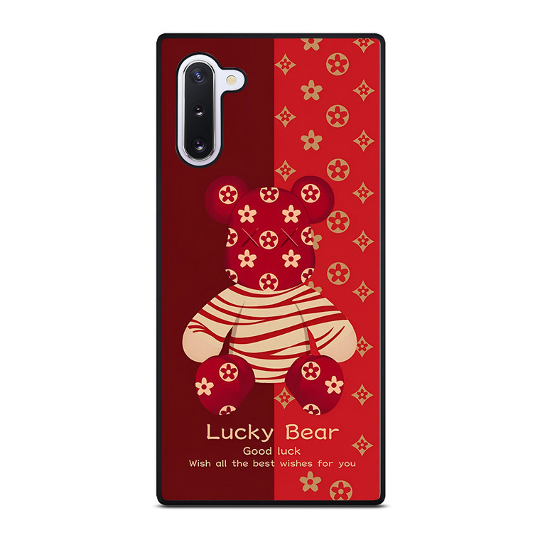 BEAR BRICK KAWS LUCKY RED Samsung Galaxy Note 10 Case Cover