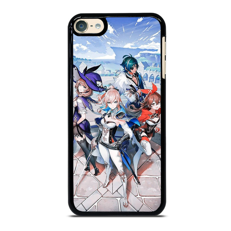 GAME CHARACTERS OF GENSHIN IMPACT iPod Touch 6 Case