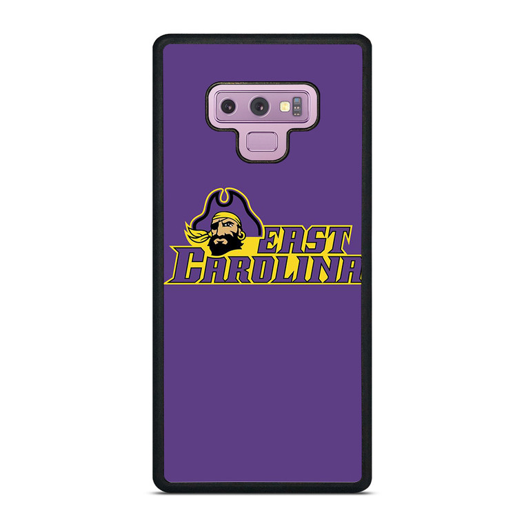 ECU EAST CAROLINA PIRATES UNIVERSITY FOOTBALL LOGOECU EAST CAROLINA PIRATES UNIVERSITY FOOTBALL LOGO Samsung Galaxy Note 9 Case Cover