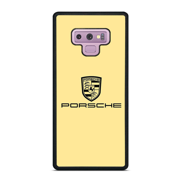 LOGO PORSCHE STUTTGART CAR ICONLOGO PORSCHE STUTTGART CAR ICON Samsung Galaxy Note 9 Case Cover