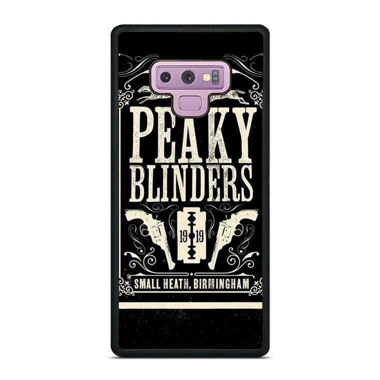 PEAKY BLINDERS 1919 BIRMINGHAMPEAKY BLINDERS 1919 BIRMINGHAM Samsung Galaxy Note 9 Case Cover