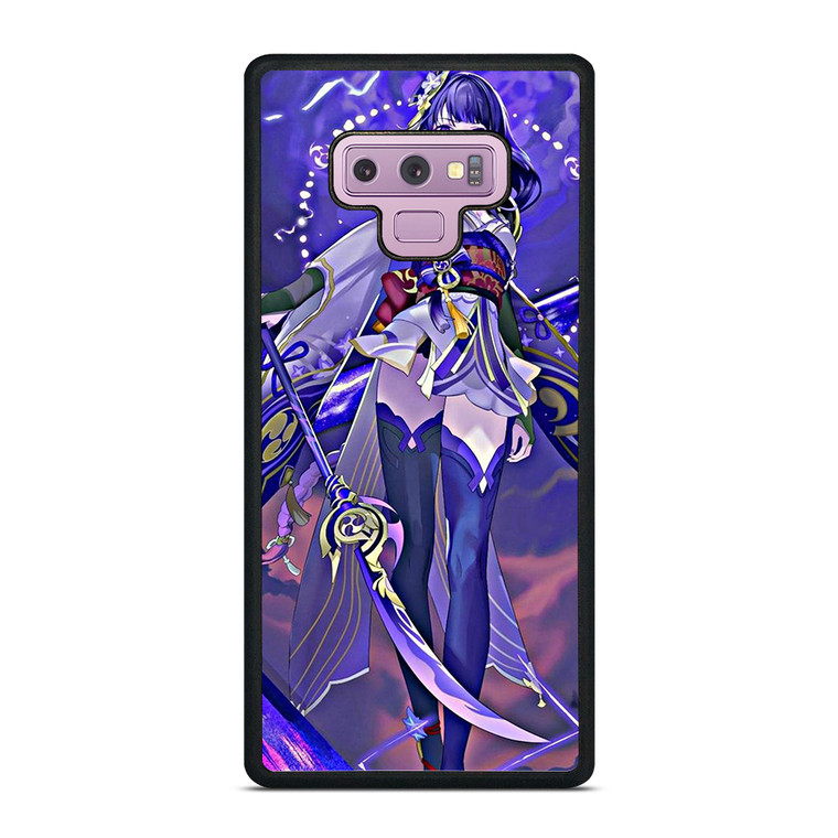 RAIDEN SHOGUN GENSHIN IMPACT GAMERAIDEN SHOGUN GENSHIN IMPACT GAME Samsung Galaxy Note 9 Case Cover