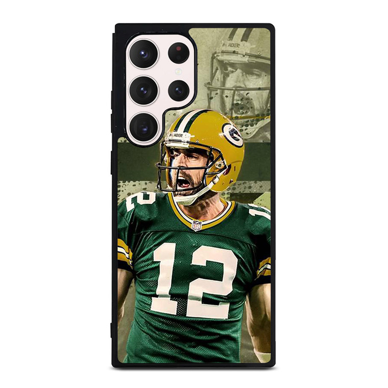 AARON RODGERS PACKERS FOOTBALL Samsung Galaxy S23 Ultra Case Cover