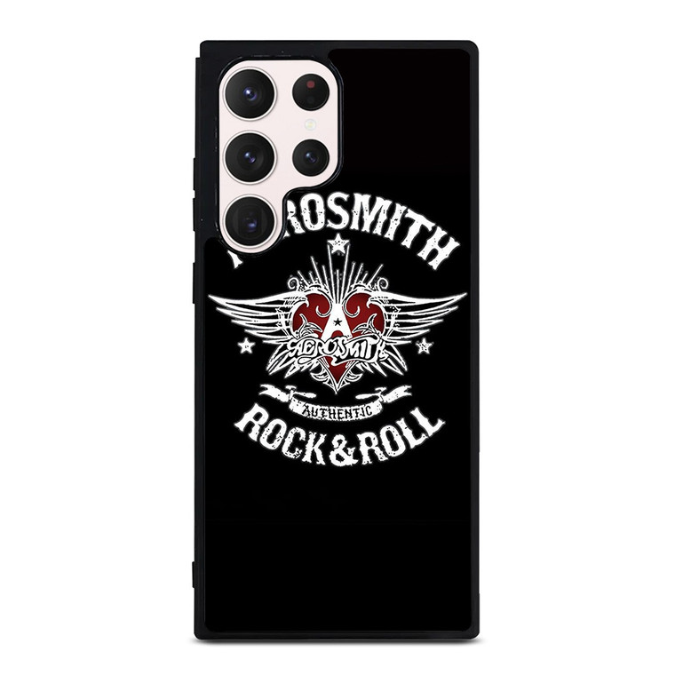 AEROSMITH ROCK AND ROLL BADGE Samsung Galaxy S23 Ultra Case Cover