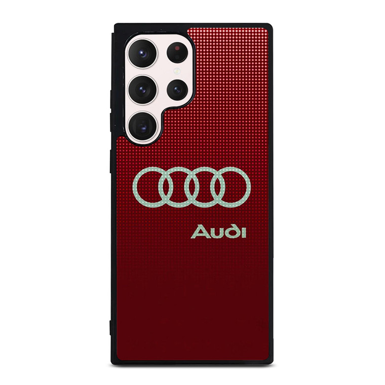 AUDI LOGO RED Samsung Galaxy S23 Ultra Case Cover