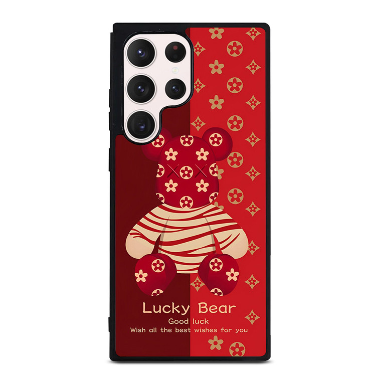 BEAR BRICK KAWS LUCKY RED Samsung Galaxy S23 Ultra Case Cover
