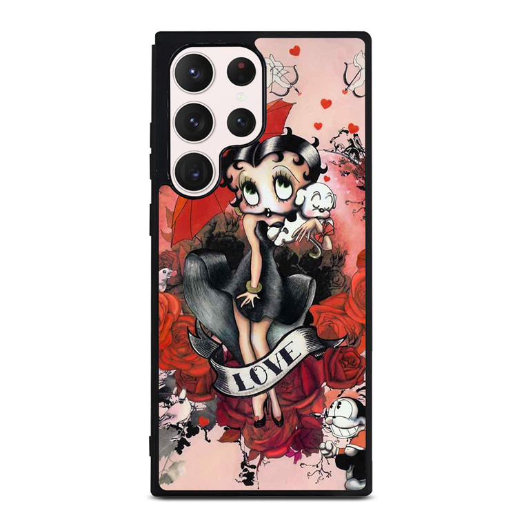 BETTY BOOP LOVE CARTOON Samsung Galaxy S23 Ultra Case Cover BETTY BOOP LOVE CARTOON Samsung Galaxy S23 Ultra Case Cover