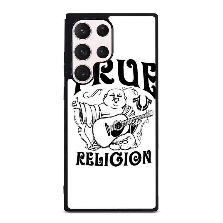 BIG BUDDHA TRUE RELIGION OFF WHITE Samsung Galaxy S23 Ultra Case Cover
