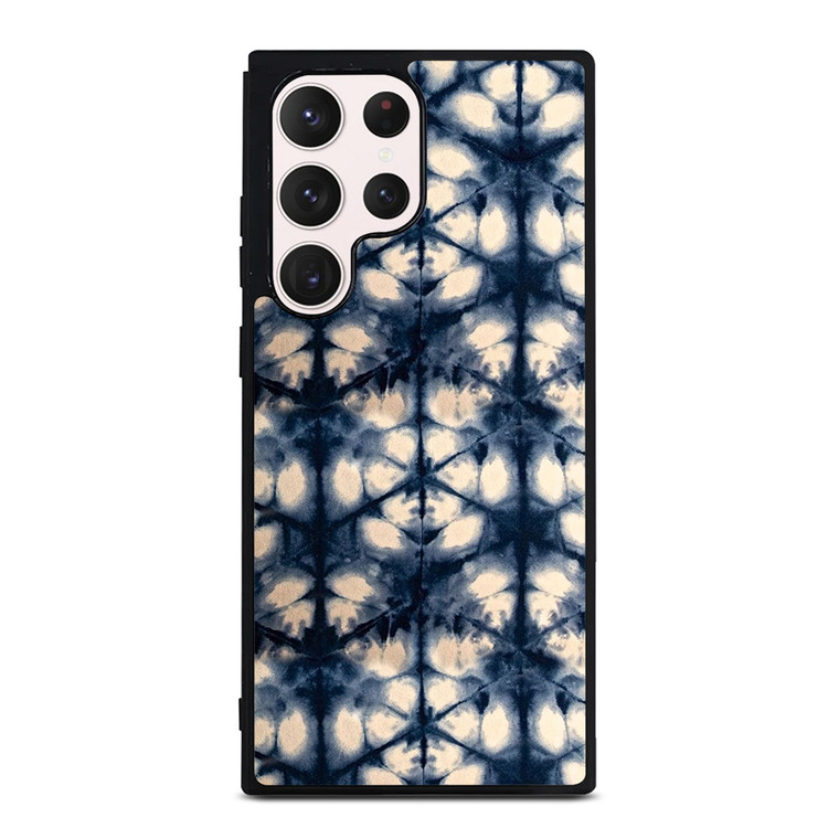 BLUE WILDFLOWER PATTERN Samsung Galaxy S23 Ultra Case Cover