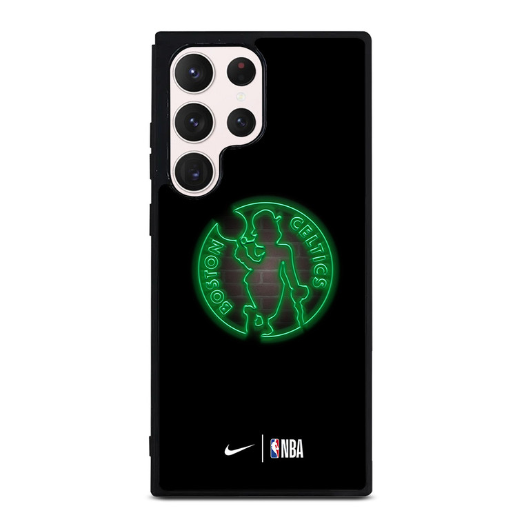 BOSTON CELTICS NEON NIKE NBA Samsung Galaxy S23 Ultra Case Cover