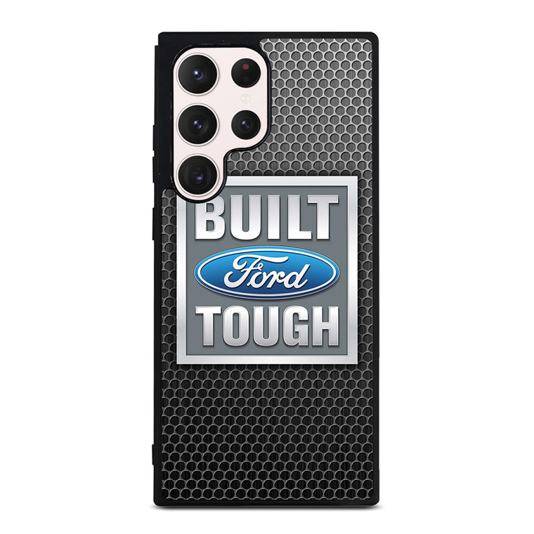 BUILT FORD TOUGH METAL CARBON Samsung Galaxy S23 Ultra Case Cover