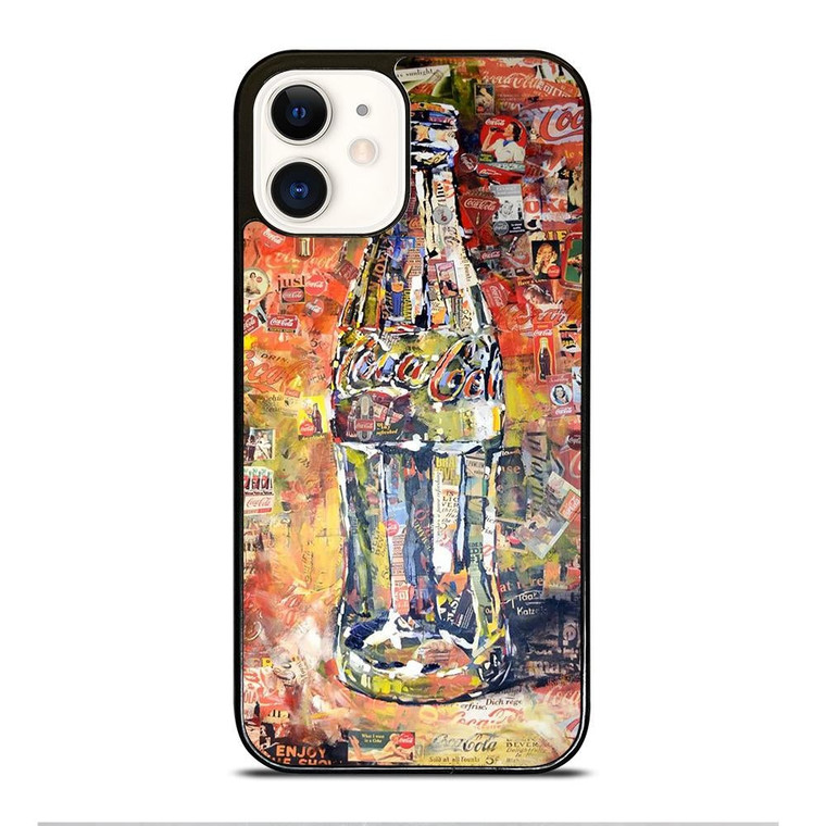 COCA COLA BOTTLE ART iPhone 12 Case Cover