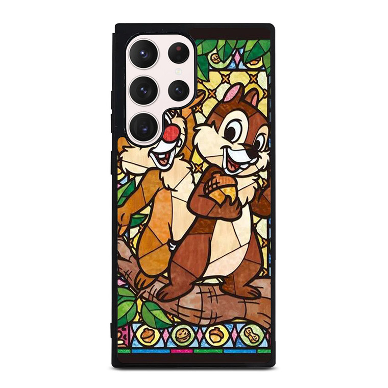 CHIP AND DALE DISNEY GLASS Samsung Galaxy S23 Ultra Case Cover