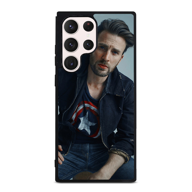 CHRIS EVANS CAPTAIN AMERICA Samsung Galaxy S23 Ultra Case Cover