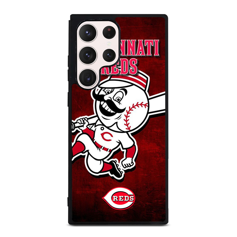 CINCINNATI REDS LOGO BASEBALL Samsung Galaxy S23 Ultra Case Cover