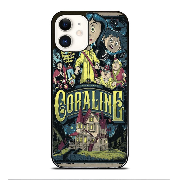 CORALINE CARTOON iPhone 12 Case Cover