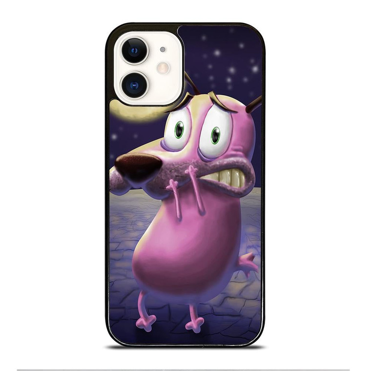 COURAGE THE COWARDLY DOG ART 2 iPhone 12 Case Cover
