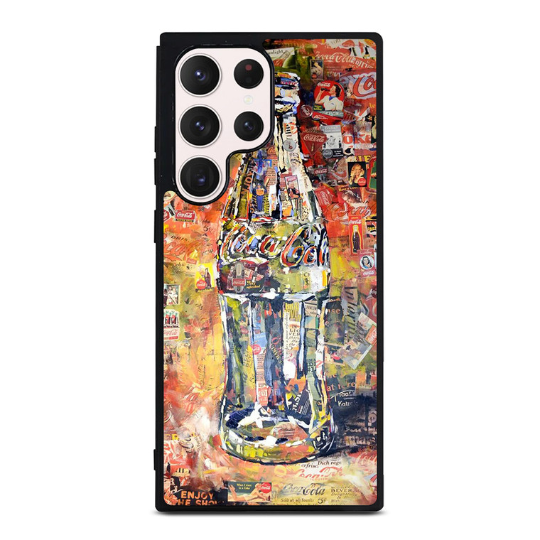 COCA COLA BOTTLE ART Samsung Galaxy S23 Ultra Case Cover COCA COLA BOTTLE ART Samsung Galaxy S23 Ultra Case Cover