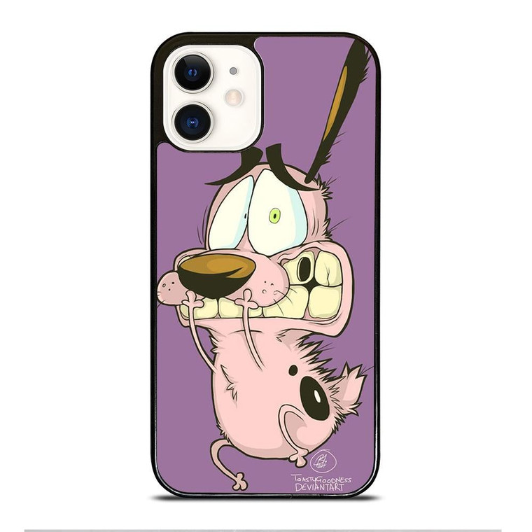 COURAGE THE COWARDLY DOG iPhone 12 Case Cover