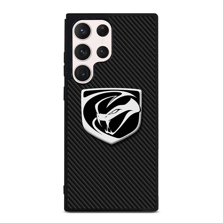 DODGE VIPER LOGO CARBON Samsung Galaxy S23 Ultra Case Cover DODGE VIPER LOGO CARBON Samsung Galaxy S23 Ultra Case Cover