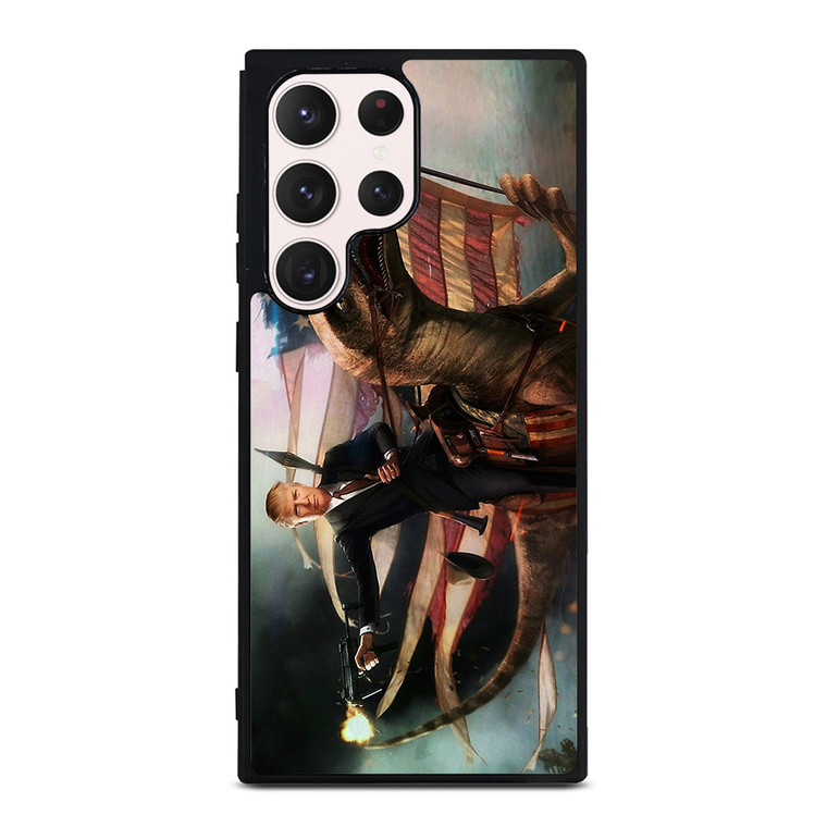 DONALD TRUMP AMERICAN RAPTOR Samsung Galaxy S23 Ultra Case Cover