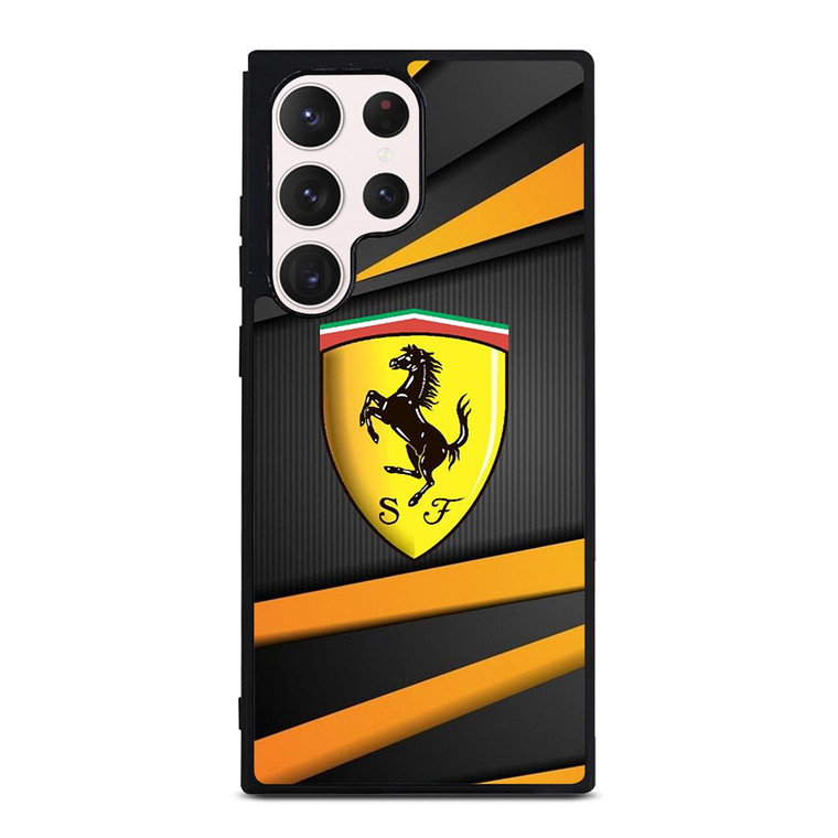 FERRARI SPORT CAR EMBLEM Samsung Galaxy S23 Ultra Case Cover