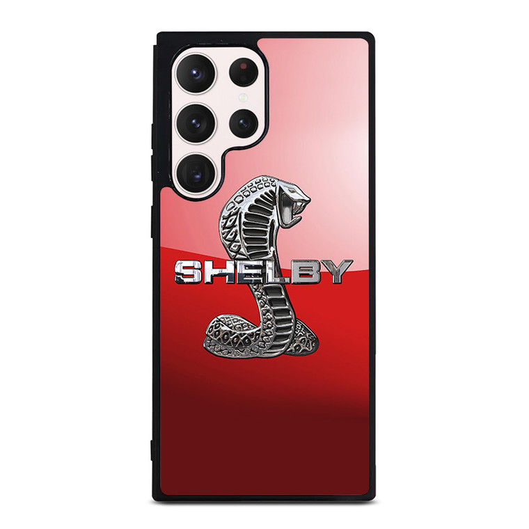 FORD MUSTANG SHELBY COBRA RED LOGO Samsung Galaxy S23 Ultra Case Cover