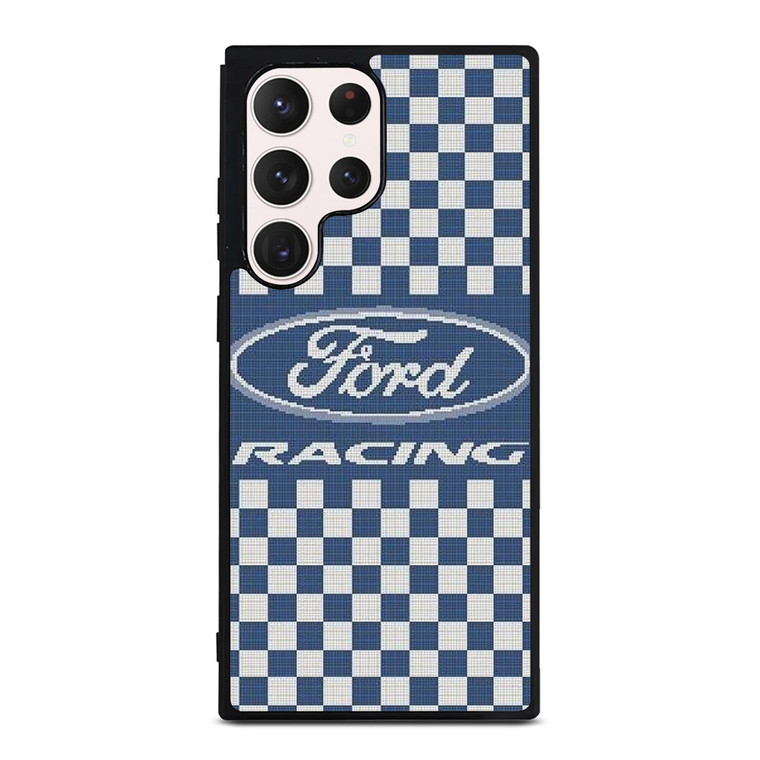 FORD RACING PATTERN Samsung Galaxy S23 Ultra Case Cover